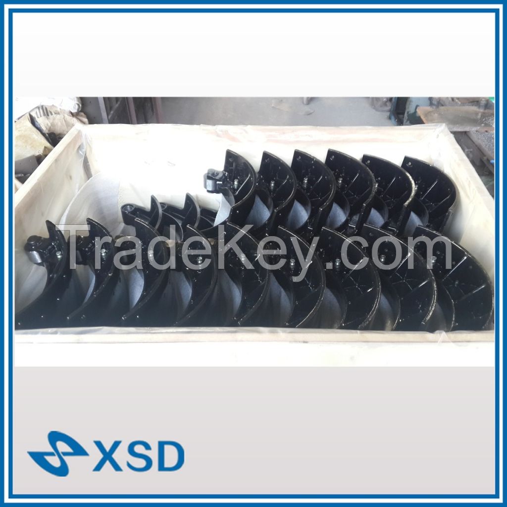 Heavy duty truck brake shoe for Mercedes Benz