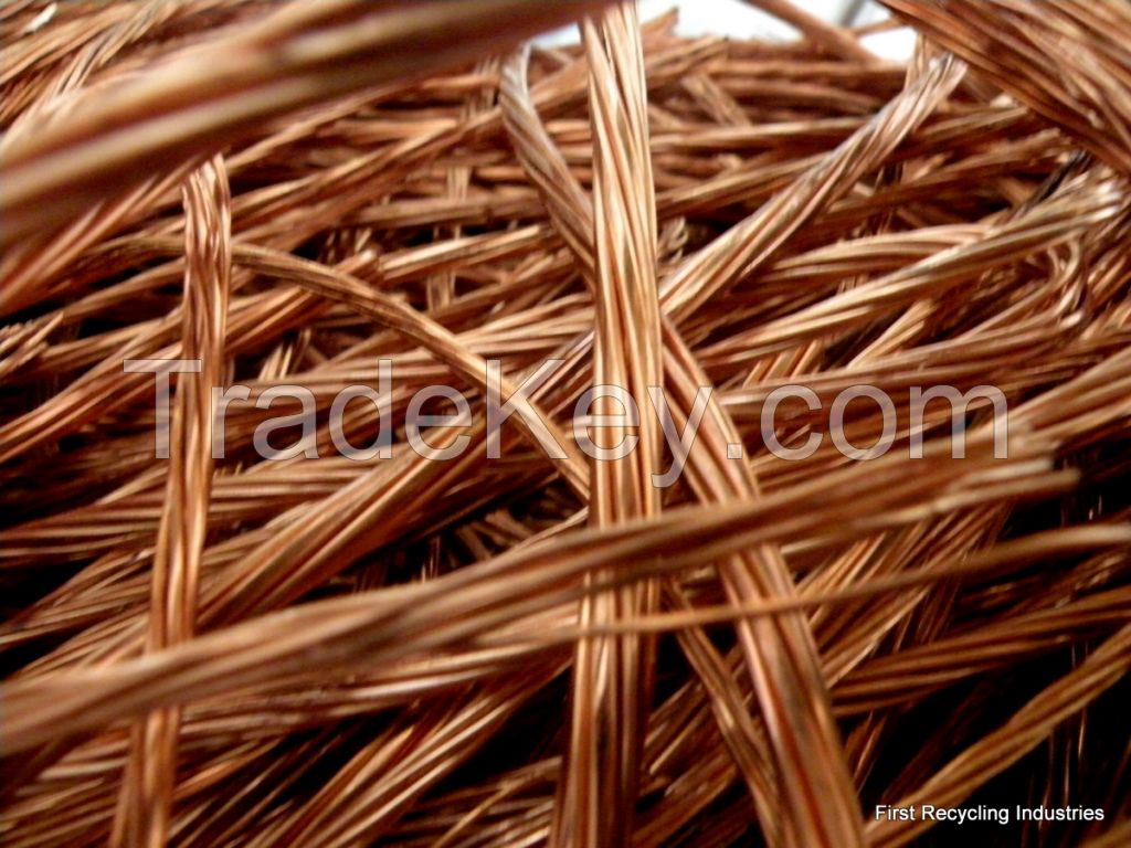 Copper Scraps, Copper Wire Scrap 99.9% Millberry Copper