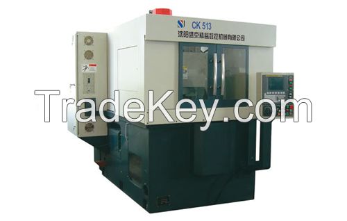 Double end processing CNC lathe