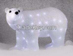 EVA&amp;amp;amp;LED Christmas decorative lights, The White Light Polar Bear, xmas lights