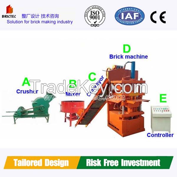 small brick making machine