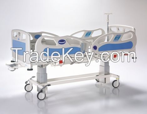 Nitrocare 4 motor column model intensive care patient bed