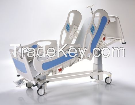 Nitrocare 4 motor column model intensive care patient bed