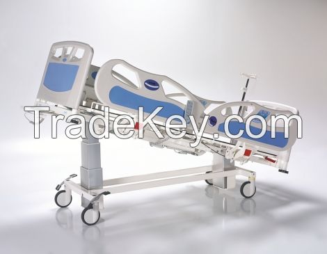 Nitrocare 4 motor column model intensive care patient bed