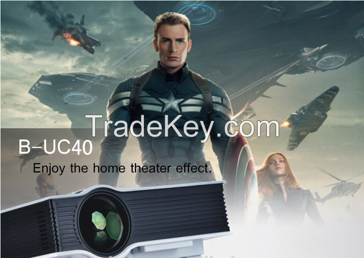 800 lumen projector UC40 Home theater projector