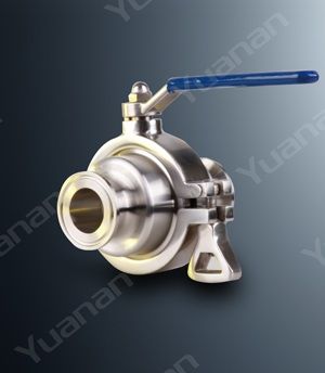 Sanitary ball valve