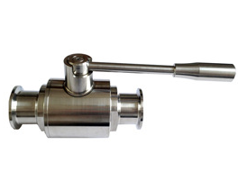 Sanitary ball valve