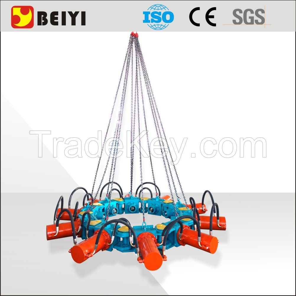 BEIYI Excavator Spare Parts Concrete Hydraulic Pile Breaker