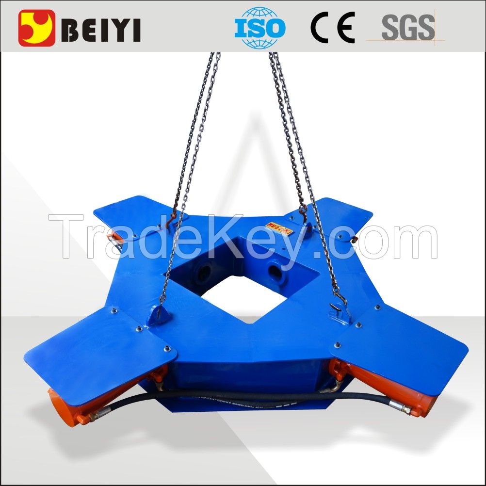 BEIYI Excavator Spare Parts Concrete Hydraulic Pile Breaker For Square Piles