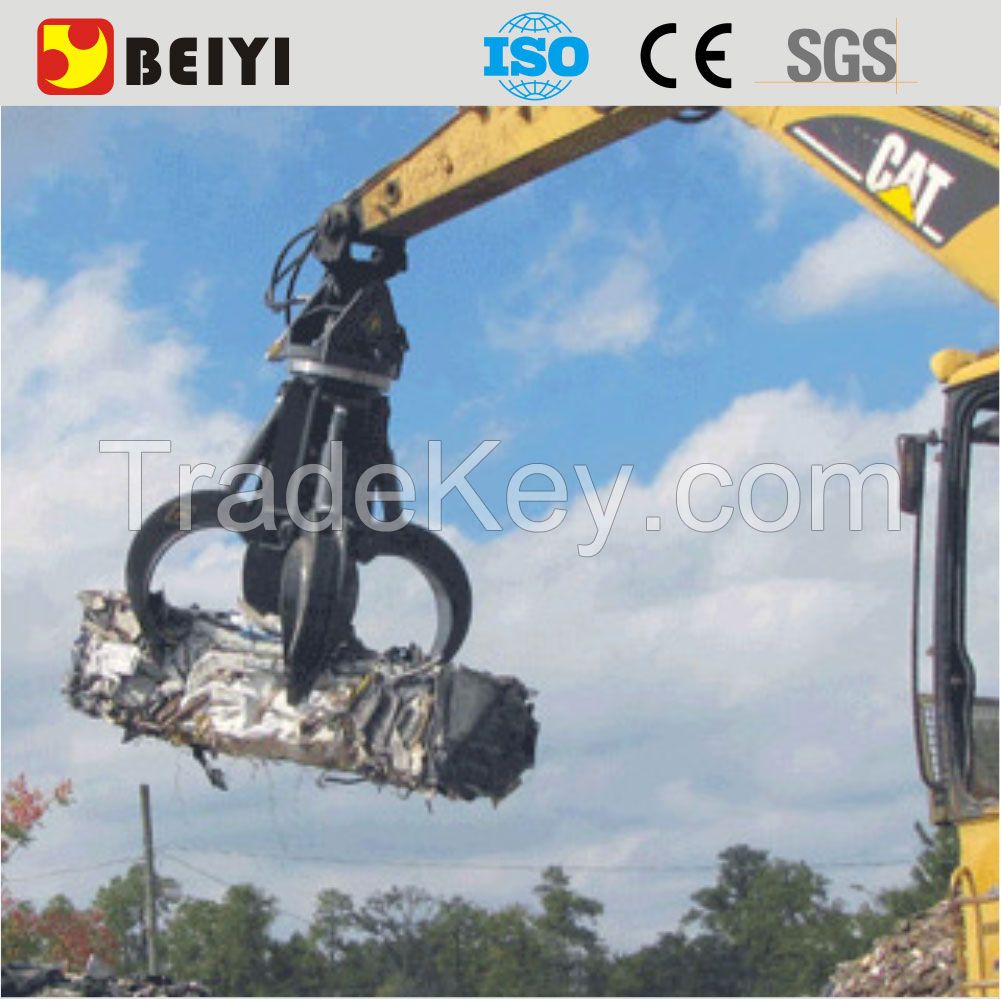 Excavator Grapple Scrap Grab Hydraulic Orange Peel Grab