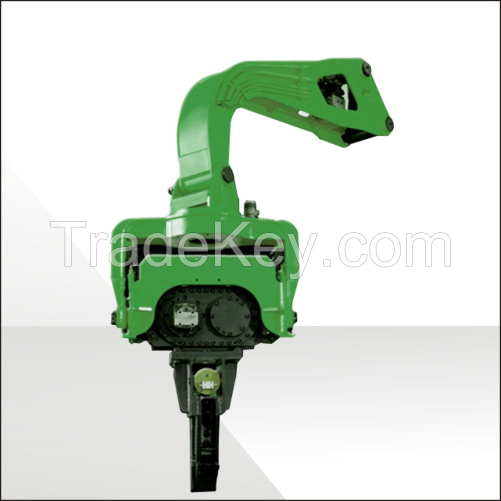 Excavator Mounted Vibratory Pile Driver