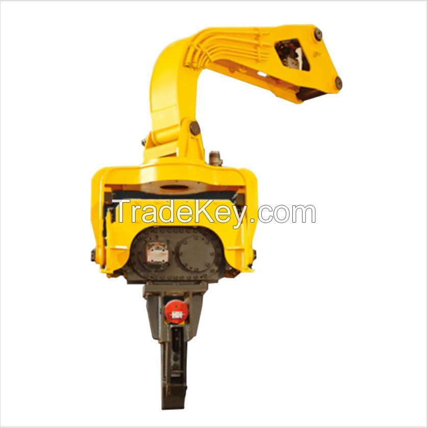 Excavator Mounted Vibratory Pile Driver