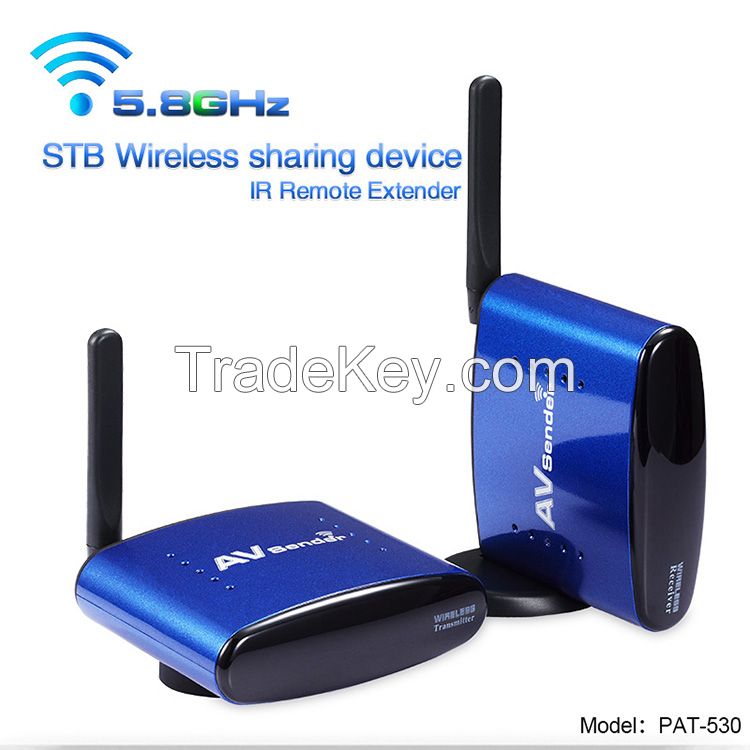 Promotional 5.8Ghz 200m wireless audio and video transmitter and receiver PAT-530