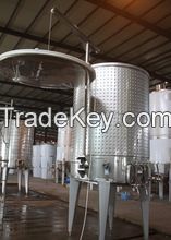 1000L Ss304 Olive Oil Storage Tank with Open Top