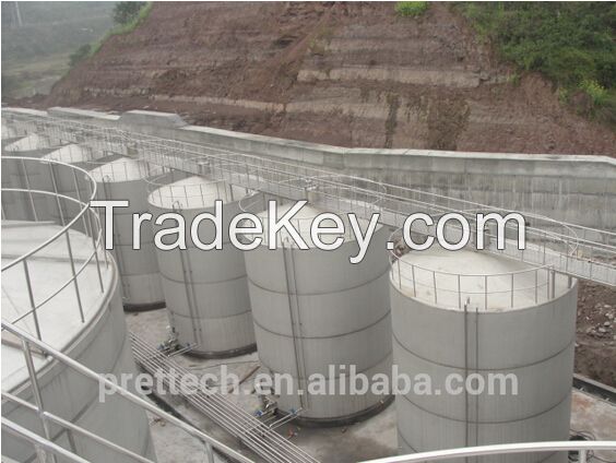 stainless steel tank farm