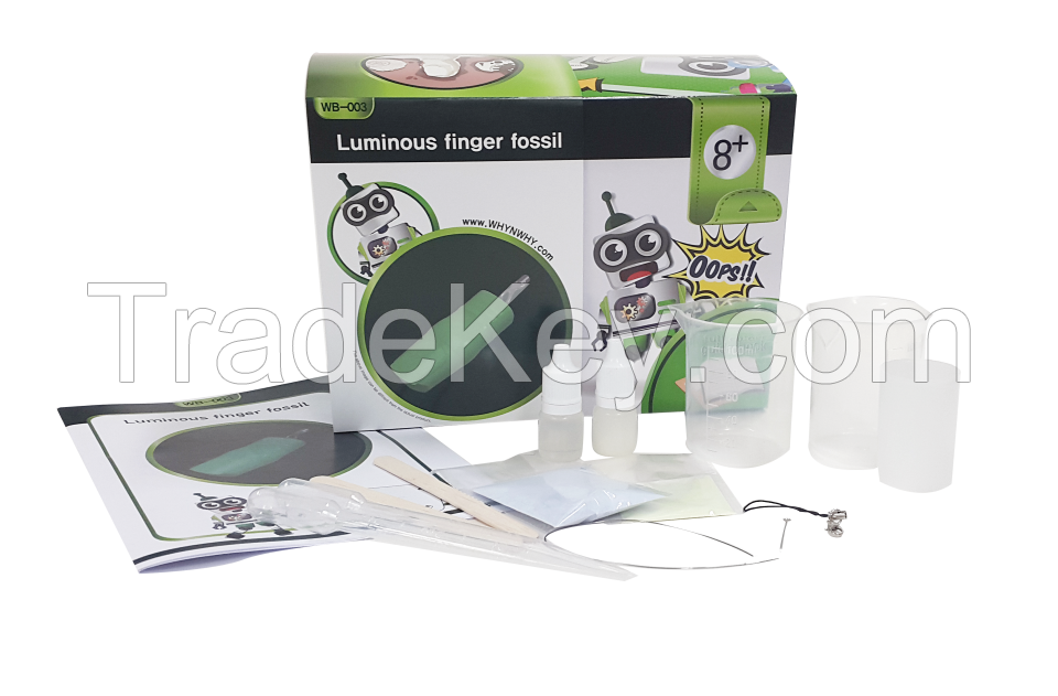 science kits educational toys luminous finger fossil