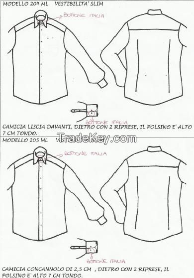 ART. 1922 MAN SHIRT 100% COTTON