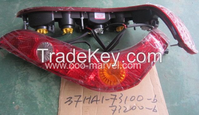 Higer bus spare  parts combination tail lights left side 37HA1-73100-b right side   for GoldenDragon YuTong bus