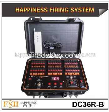 36 Channels waterproof & rechargeable case,400M remote control system,Happiness Fireworks System, pyrotechnic firing system 