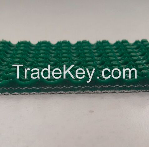 5.4 mm light duty PVC climbing conveyor belt