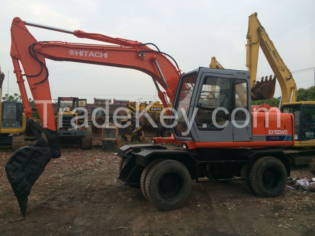 Hitachi EX100WD used excavator