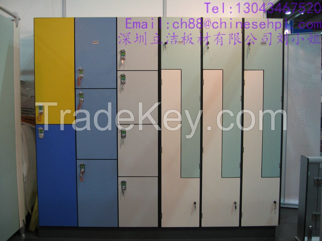 comapct laminate gym/golf/changeroom locker