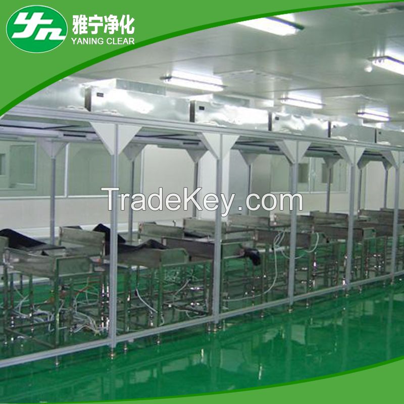 Hard Wall Clean room, movable clean booth with pulley