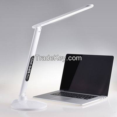 LED panel lights,LCD Tube E-calendar display table lamps, Smart LED table lights