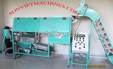 Cashew peeling machine