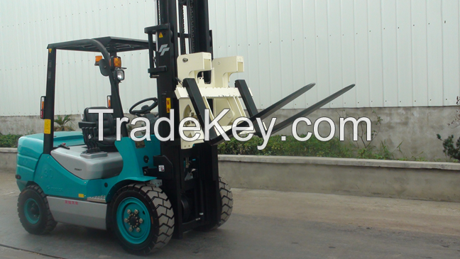 Forklift tipping fork