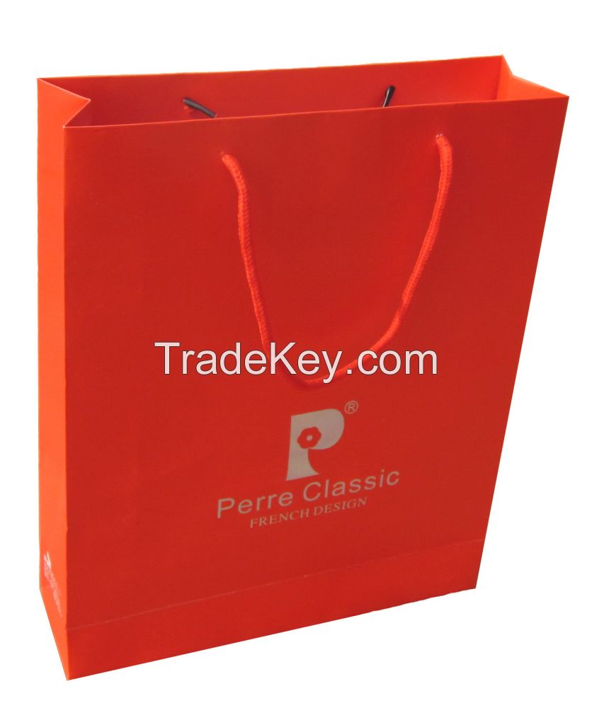 Shopping Paper Bag For Packaging Economic Factory In China 