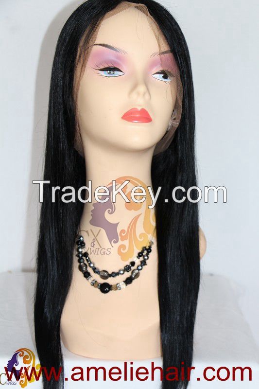 Good quality full lace wig 100% natural human hair