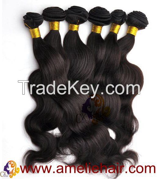 100% natural human hair bulk hair extensions