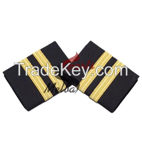 Pilot Epaulets 4 Stripe Bars