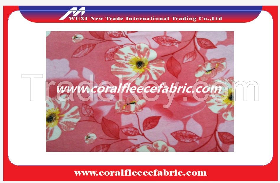 heavy micro coral fleece fabric for towel and blanket