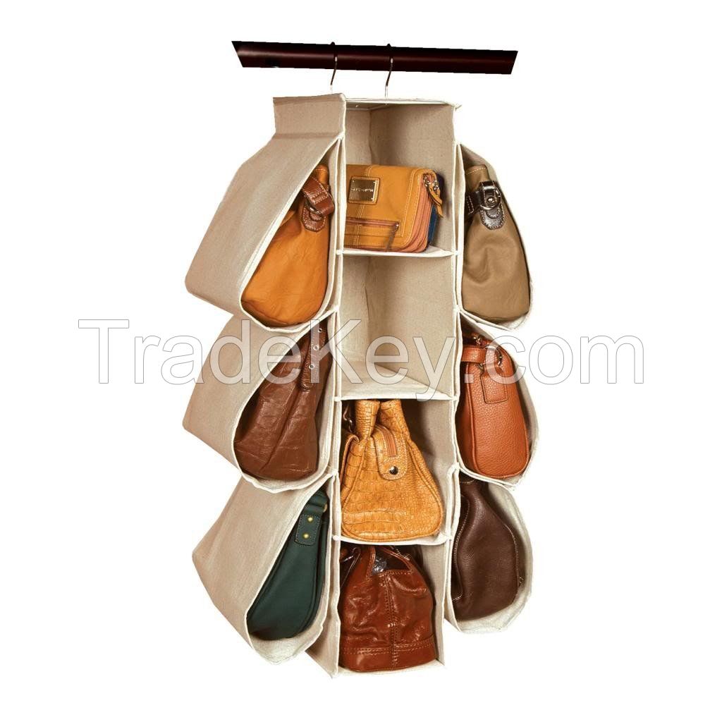 Hanging Closet Handbag/Purse Organizer