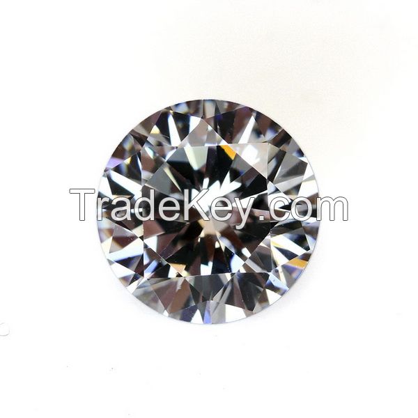 Round shape cubic zircon