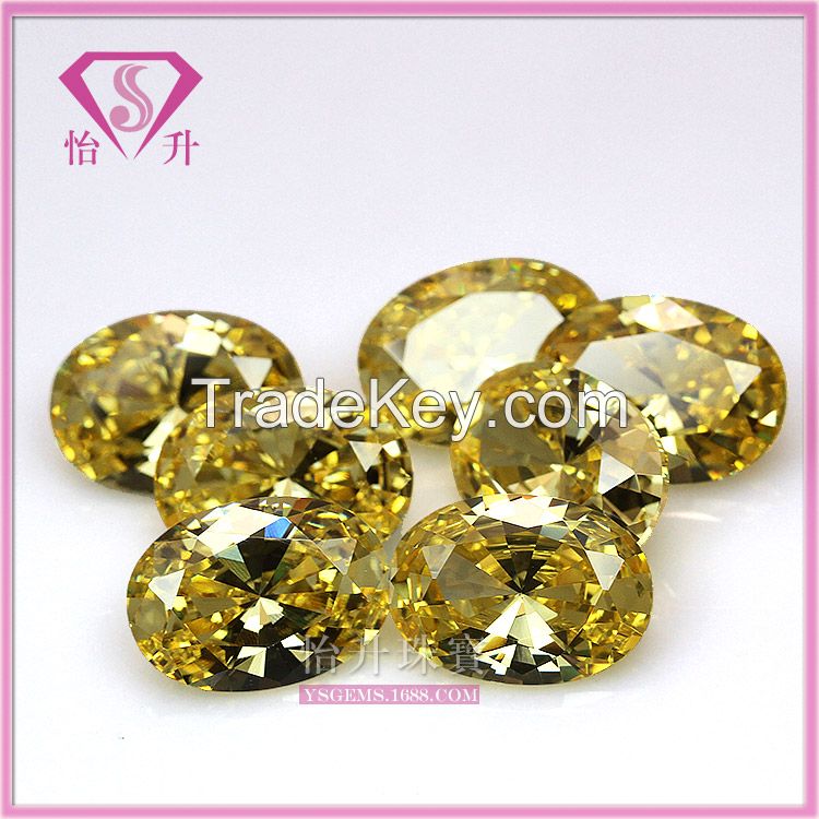 Aaa Brilliant cubic zircon synthetic gemstone