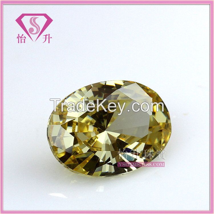 Aaa Brilliant cubic zircon synthetic gemstone