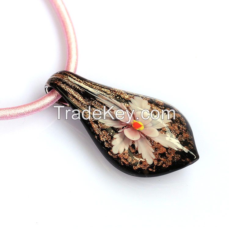 Fashion pendants Liuli Glass stone wholesale Factory