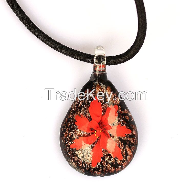 Fashion pendants Liuli Glass stone wholesale Factory
