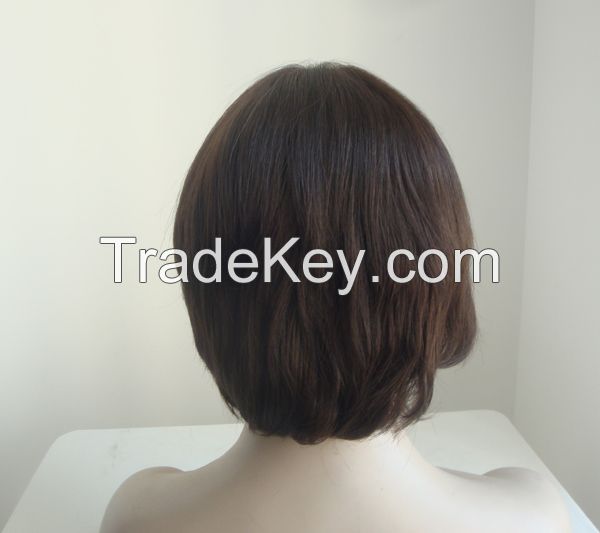 Promotional Short Hair European Hair Kosher Wigs For Sale 