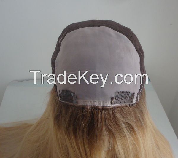 Natural Looking Real Skin Brazilian Hair Wigs for Jews 