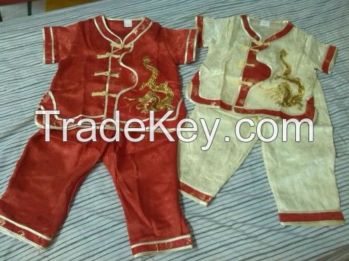 trendy chinese tang suit for boys (2-6 yrs old) only RM40 per set