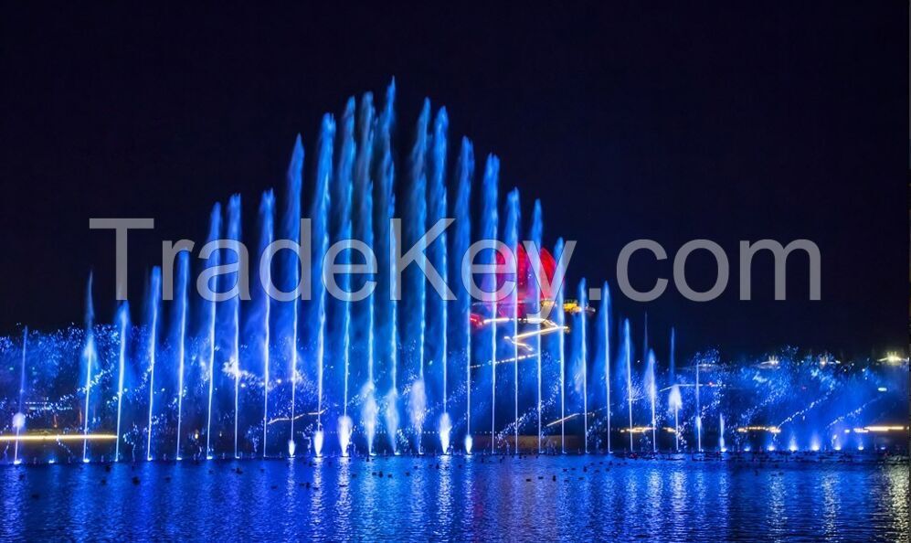 water design digital water screen movie water fountain