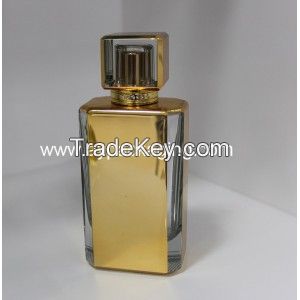 POLISHED GOLD PERFUME BOTTLE