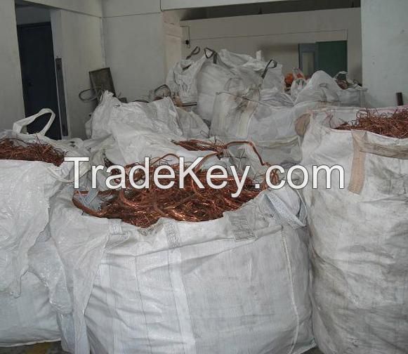 Millberry Copper Wire Scrap, 99.99% Purity