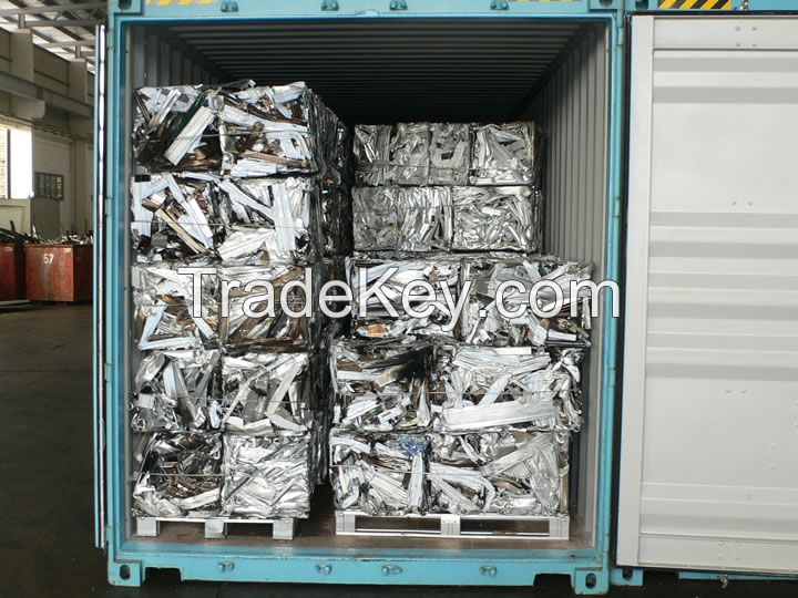 Aluminum 6063 Scrap, Less than 1% impurity