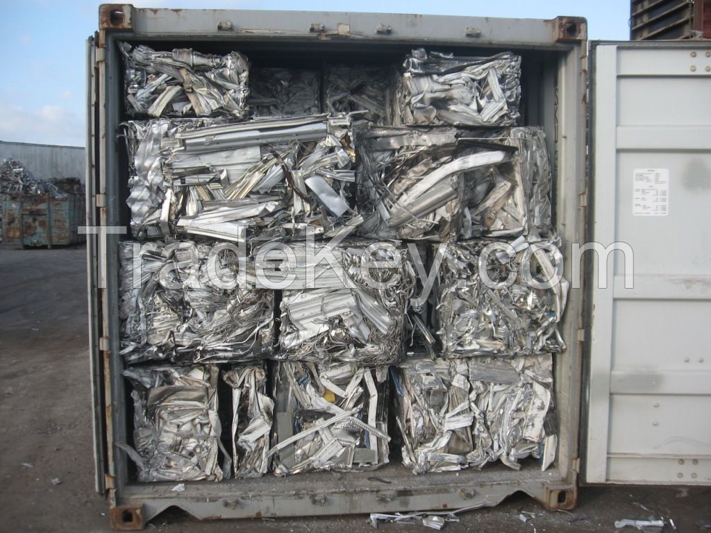 Aluminum 6063 Scrap, Less than 1% impurity