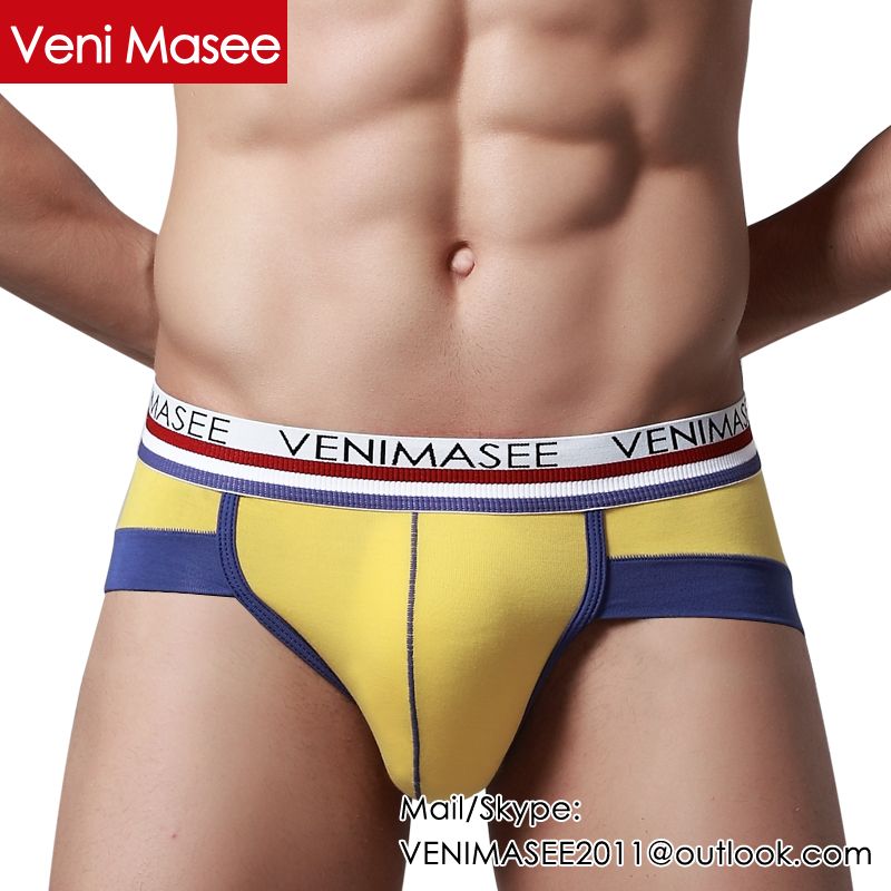 Wholesale Best Selling High Quality Veni Masee Fashion Sexy Modal Briefs Men Underwear OEM/ODM China Manufacturer